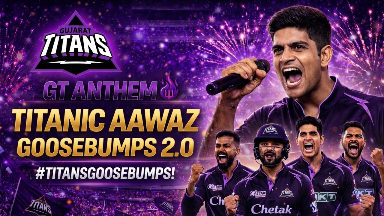 GT Anthem 2026 🔥 Aava De | GT New Song | Stadium Anthem (Goosebumps!)  
