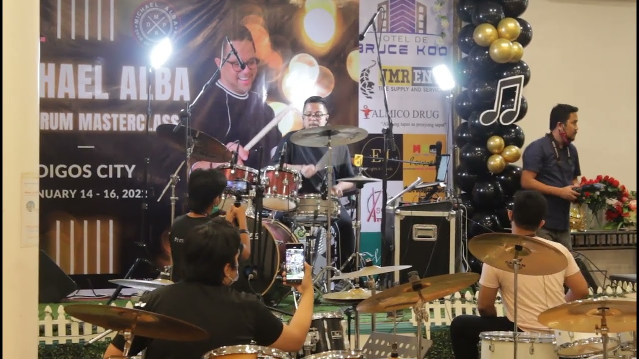 Jesus the Same (Israel & New Breed) | Drum Performance by MICHAEL ALBA | Digos Drum Masterclass 2022