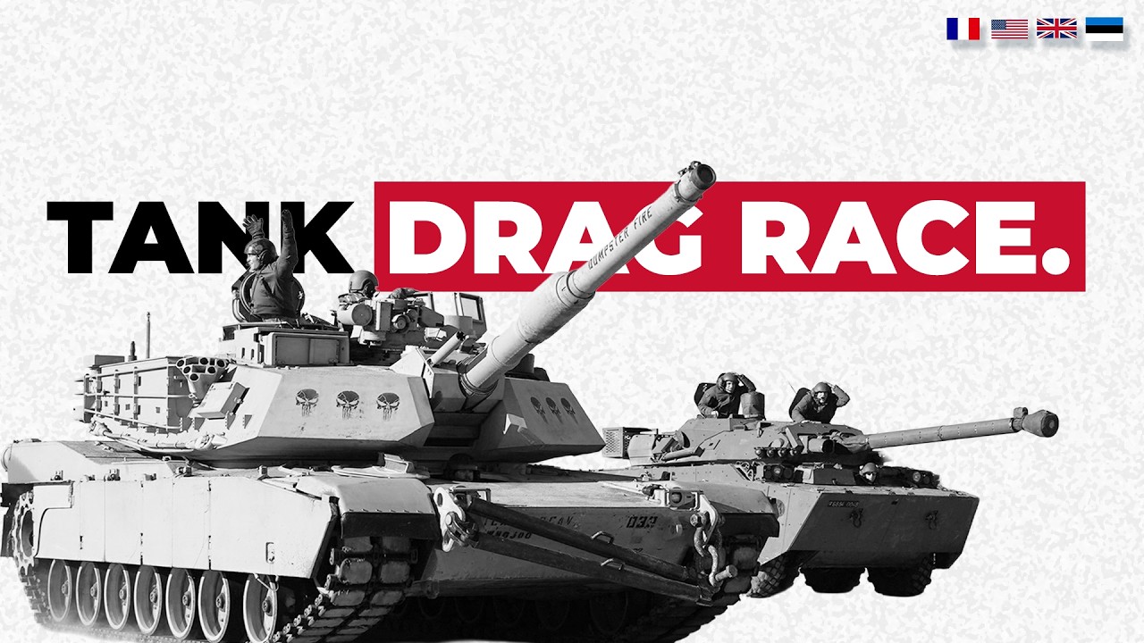 M1A2 vs. Challenger 2 vs. AMX-10 RC: NATO Battlegroup Drag Race In Estonia!