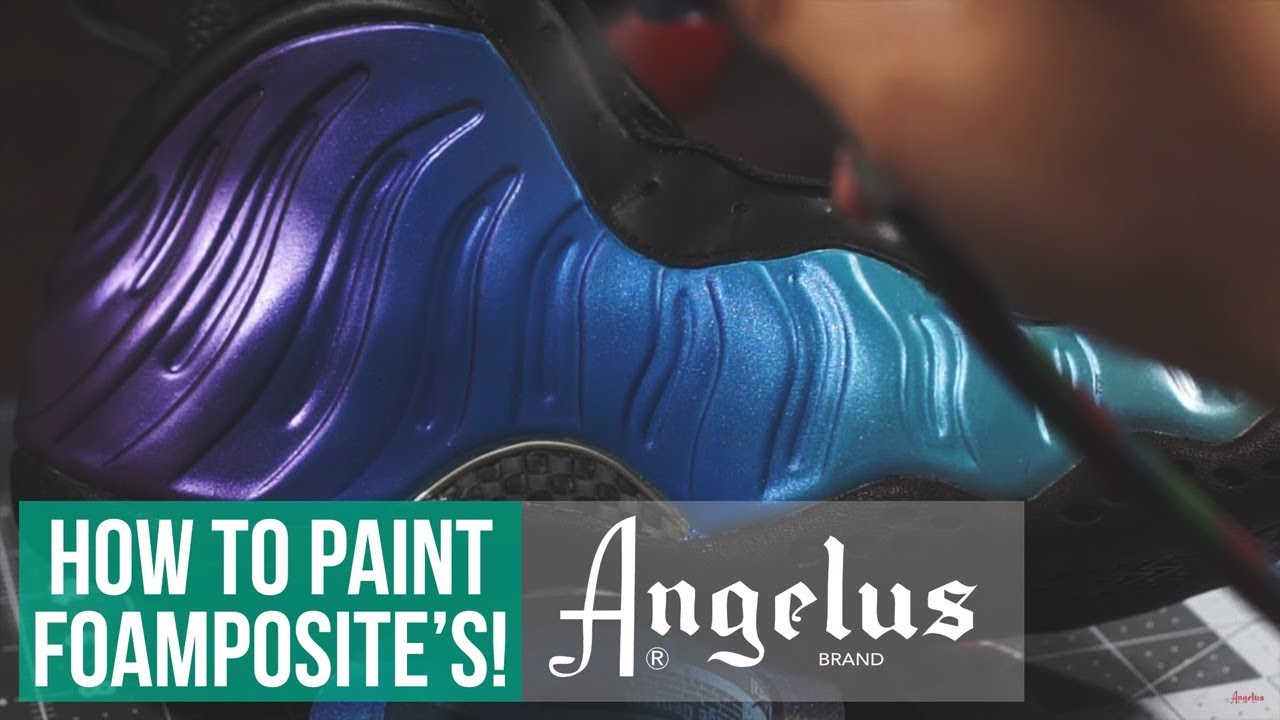 Custom Nike Foamposites | Angelus Pearlescent Paints | Custom Shoes