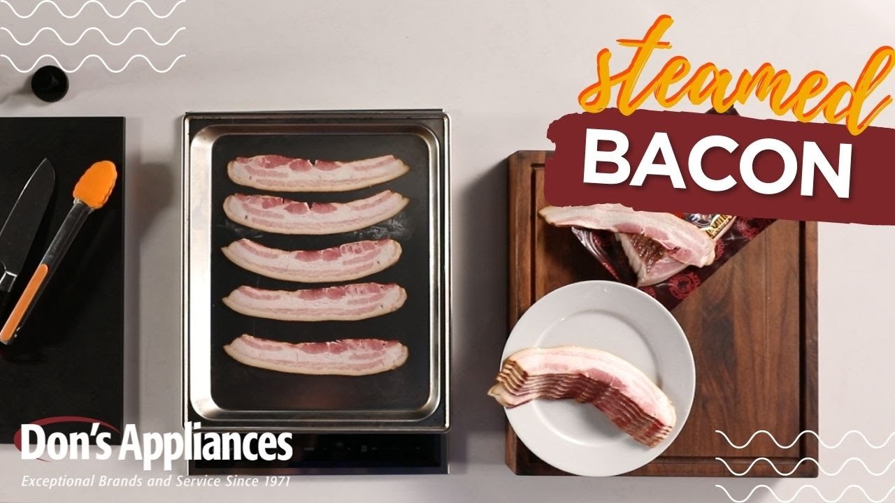 How to Steam Bacon | Crispy & Low Calorie | Wolf Steam Oven