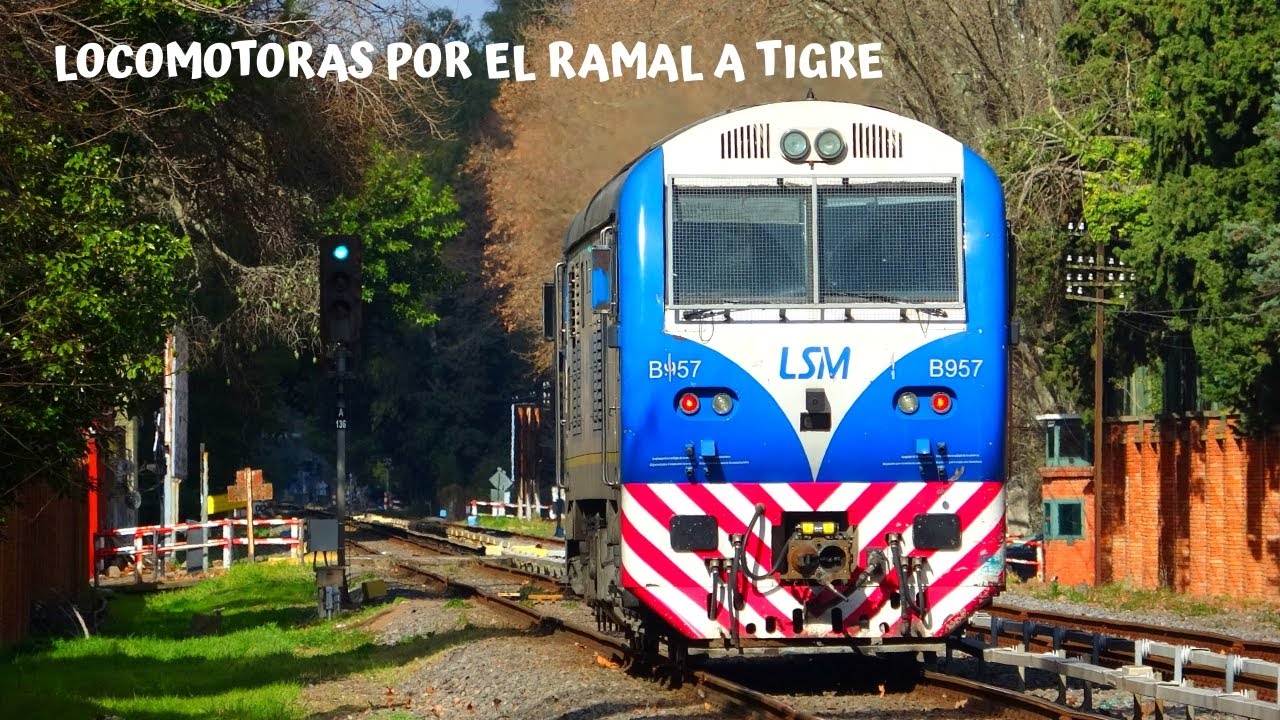 Rarezas por el Ramal Retiro Tigre! Algunos traslados por Olivos y Martínez