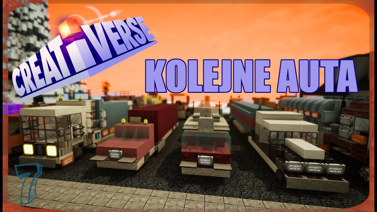 🏰 Creativerse S.01/Od.07 Kolejne Auta (Serwer Zamknięty )