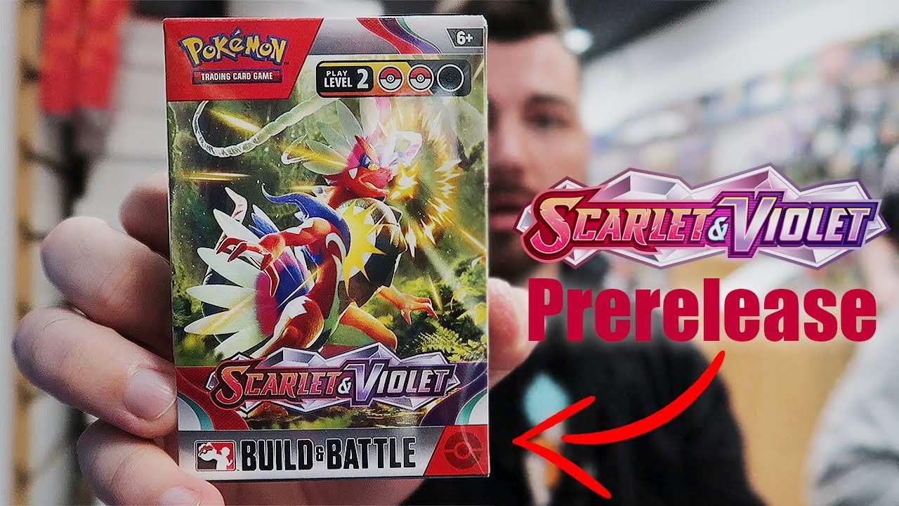 I Played In a Scarlet and Violet Prerelease Pokemon TCG Tournament