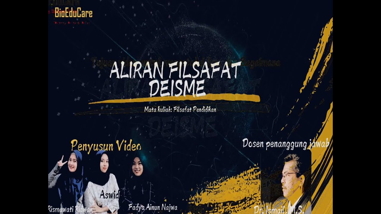 FILSAFAT DEISME
