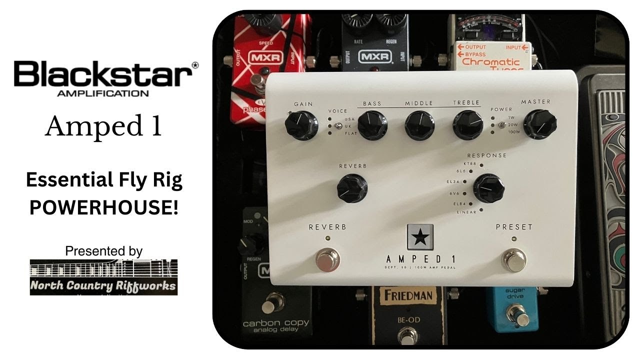 BLACKSTAR Amped 1 // Fly Rig Integration // Protect yourself from terrible house backline!!!