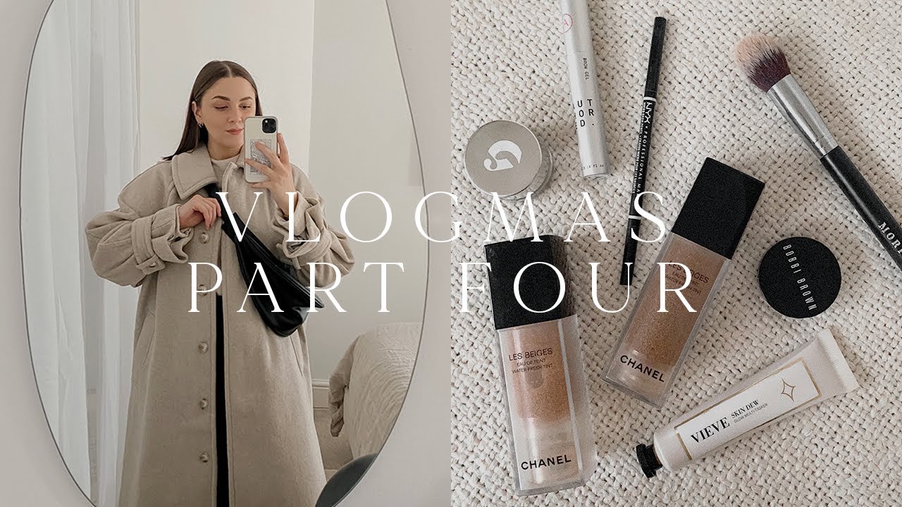 VLOGMAS PART FOUR | A London Shopping Day & Makeup Chat