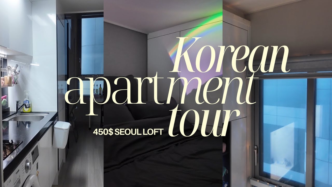 450$ SEOUL APARTMENT TOUR 🏠 house tour del mio loft in Corea!