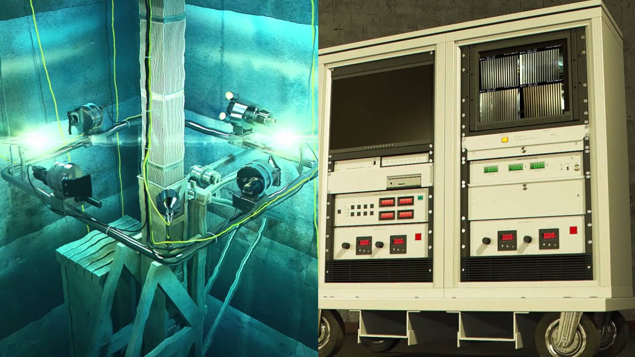 Ahlberg Cameras in a PWR reactor