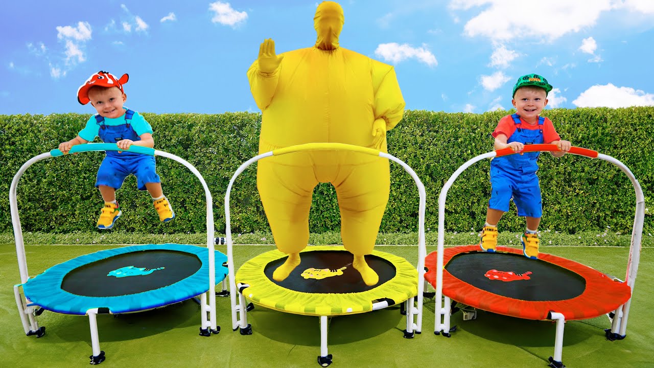 Pesta Trampolin di Rumah dan Cerita Baru Lainnya bersama Oliver