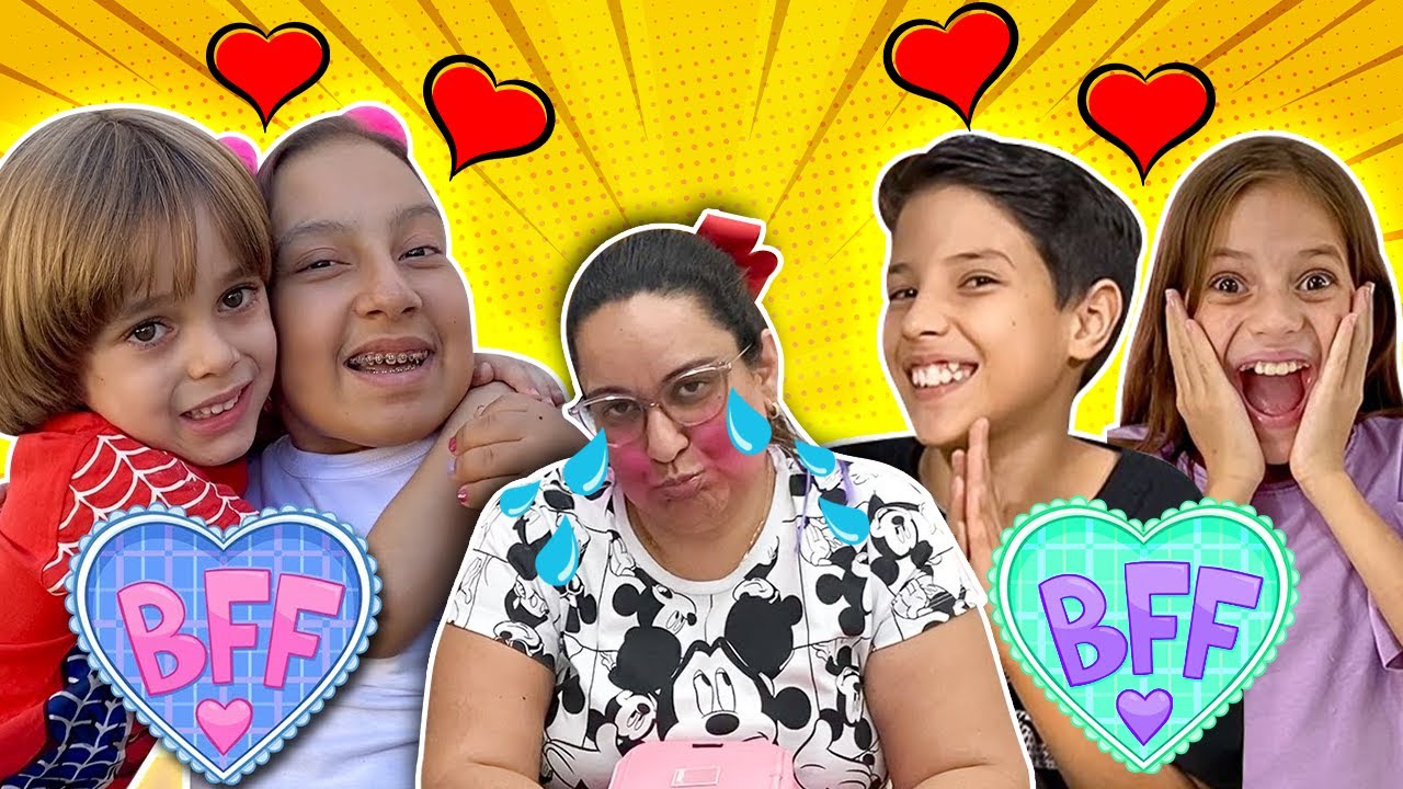 Maria Clara e Histórias Engraçadas sobre Amizades na Escola - MC Divertida  (ft  Jesica Sousa)