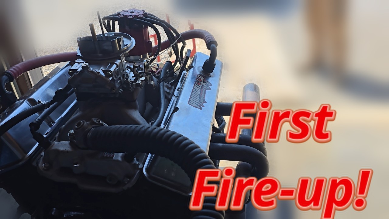 350 SBC Derby Engine – Top End Assembly & First Fire-Up