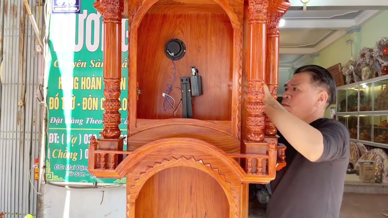 Video này dành cho bác nào quan tâm tới quy trình lắp hoàn thiện chiếc đồng hồ vát tứ trụ.
