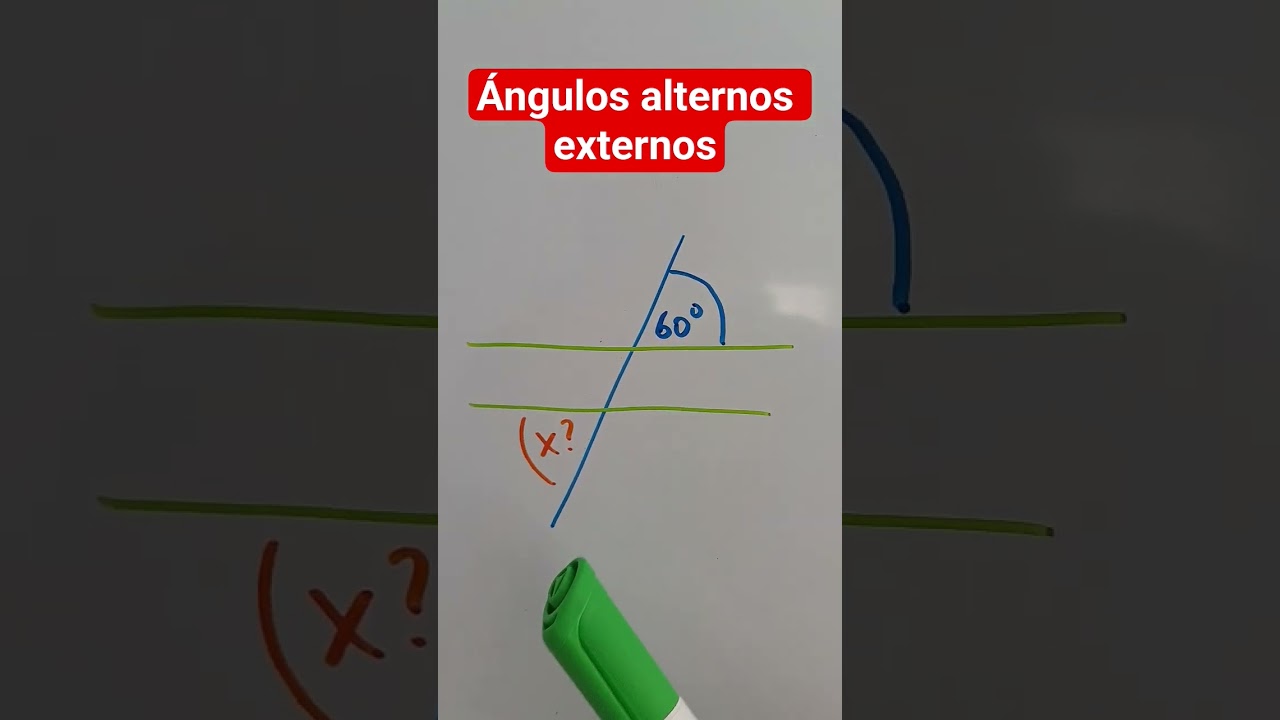 Ángulos alternos externos