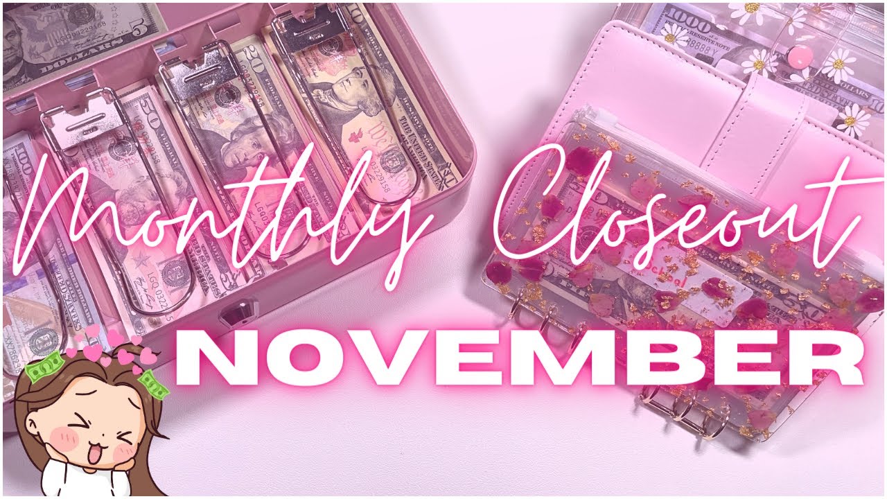 Pinkmas Day 3🎄| Over $18,000 in Savings! 💵| Money Count | November Closeout | Sinking Funds Update