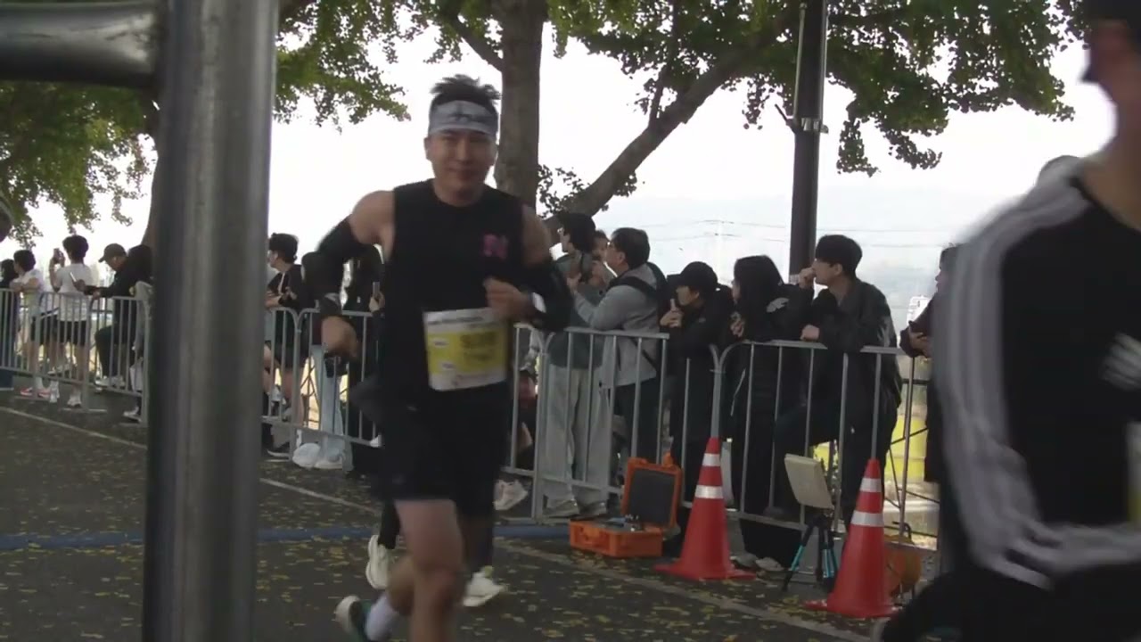 2025-11-09 아산 은행나무길마라톤 도착영상