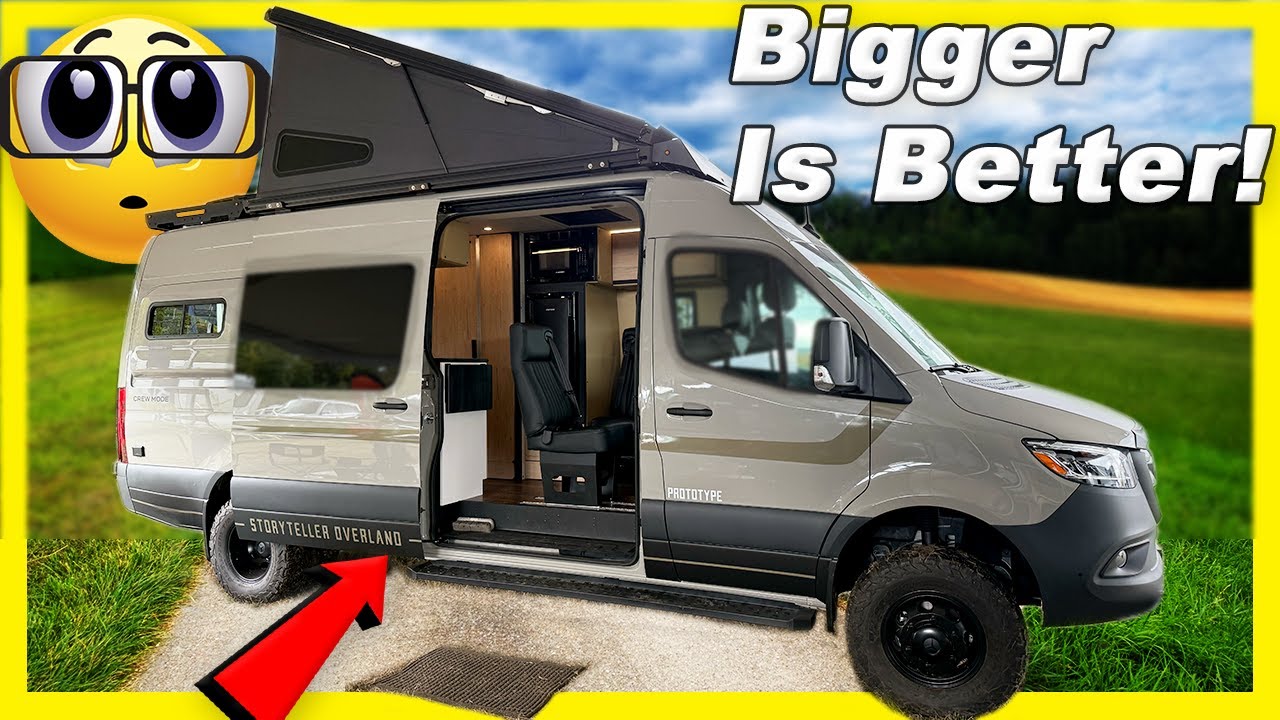 РАЗМЕР ИМЕЕТ ЗНАЧЕНИЕ! Storyteller Overland CREW MODE, кемпер-фургон Sprinter 170
