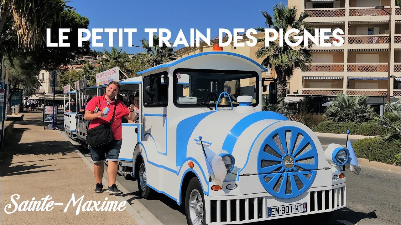 Embarquez à bord du petit train des pignes à Sainte-Maxime