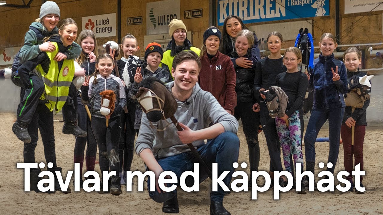 TÄVLAR I KÄPPHÄST-HOPPNING
