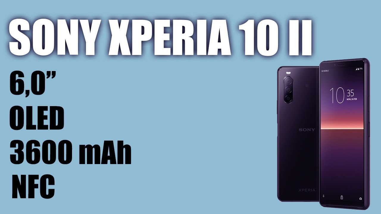 Смартфон Sony Xperia 10 II