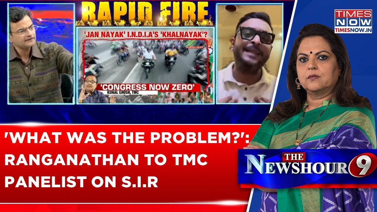 Anand Ranganathan Takes On Congress, TMC Over S.I.R: 'Why Are You Shouting From Rooftop...?' | WATCH