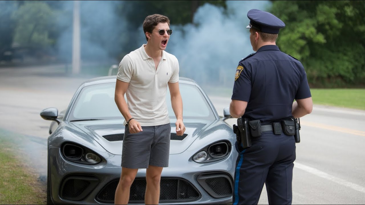 The Billionaire Tried to Bribe The Traffic Cop and the cop destroyed his car | Bookmark stories