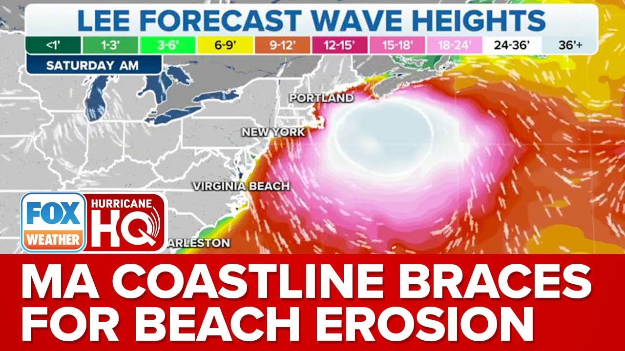 NWS Boston: Coastal Flooding, Strong Winds Will Be Biggest Concern From Lee In Cape Cod Area