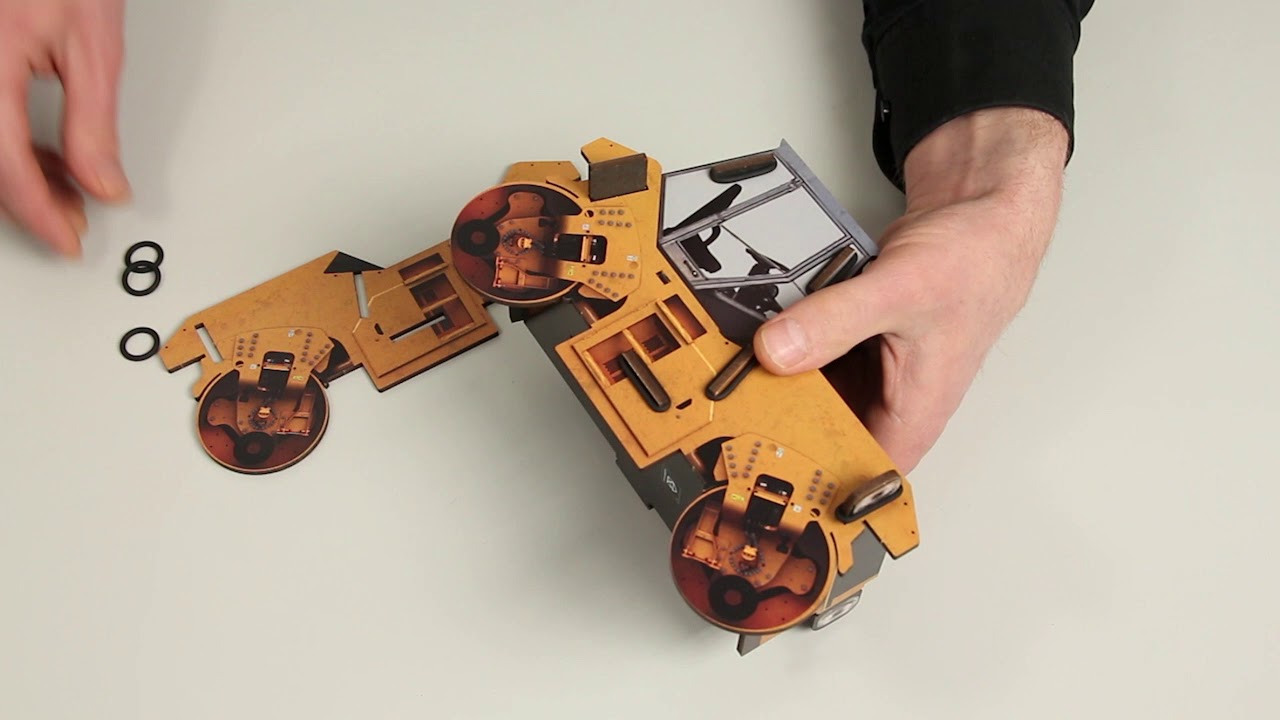 Ratzfatz gesteckt - die Stiftebox Walze