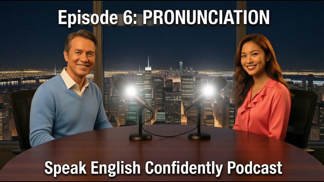 Episode 6: Focusing on Pronunciation to Gain More Confidence in Speaking in English