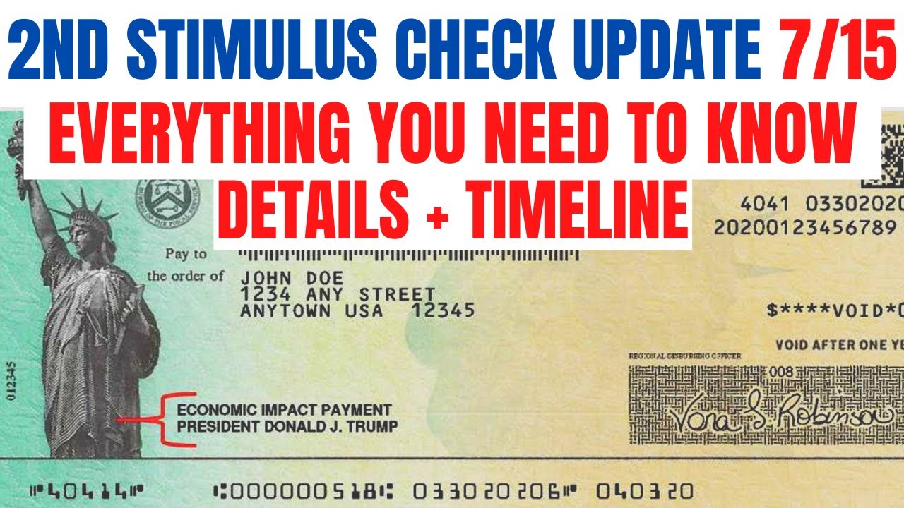 Second Stimulus Check| Everything you NEED to Know