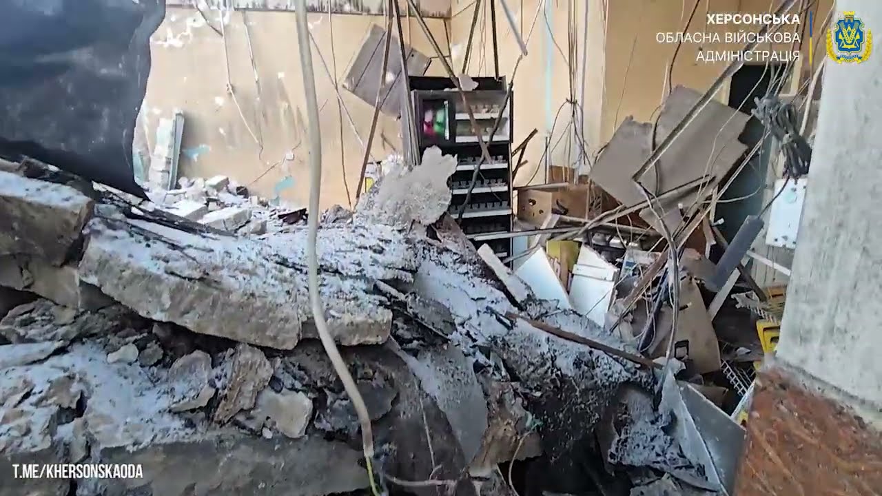 Російські військові вкрили вогнем Центральний район Херсона.