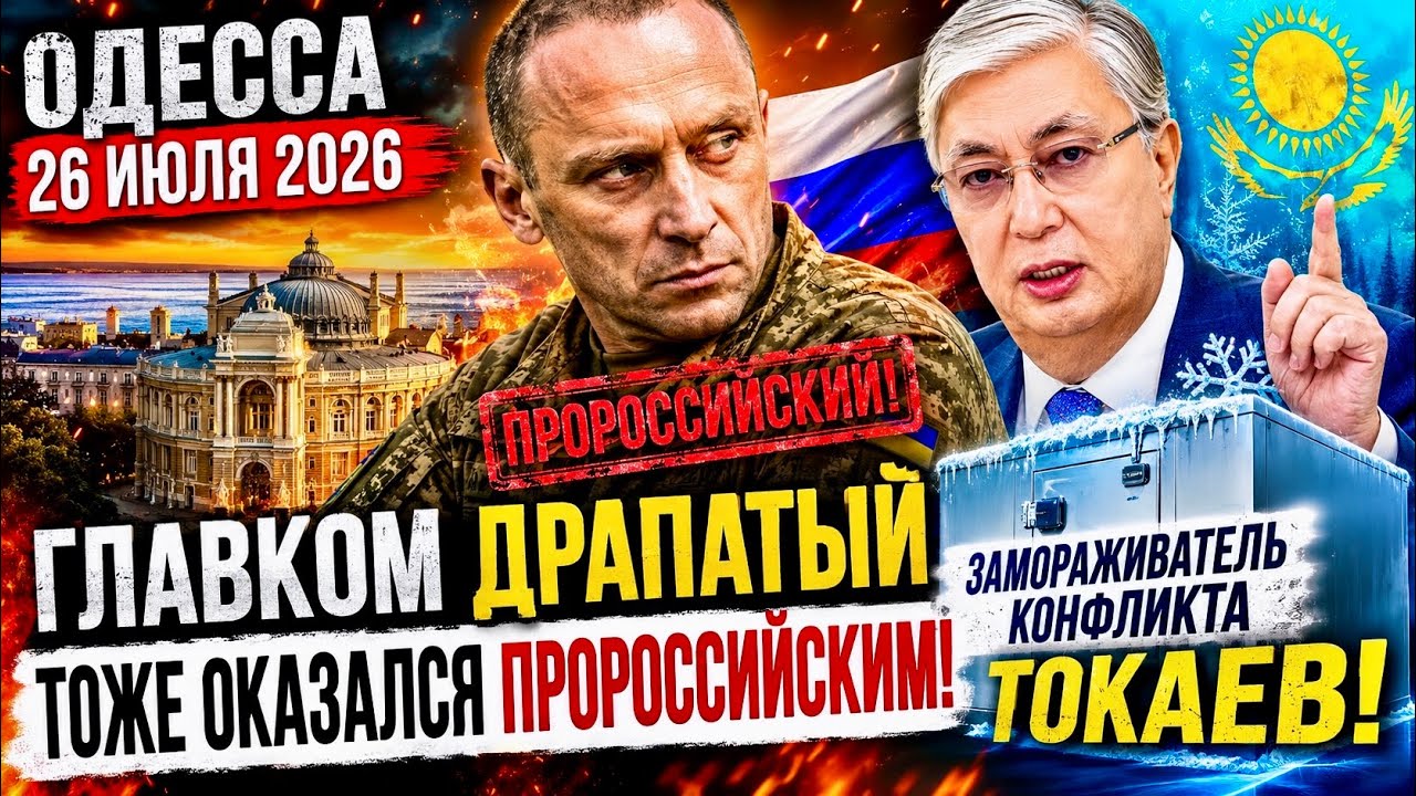 ОДЕССА 26 ИЮЛЯ 2026. РУSНЯВЫЙ ДРАПАТЫЙ! П0СТРАДАВШИХ ПРИ УДАРЕ НА ВЫСТАВКЕ В РАЗЫ БОЛЬШЕ! ДУАЛИЗМ.