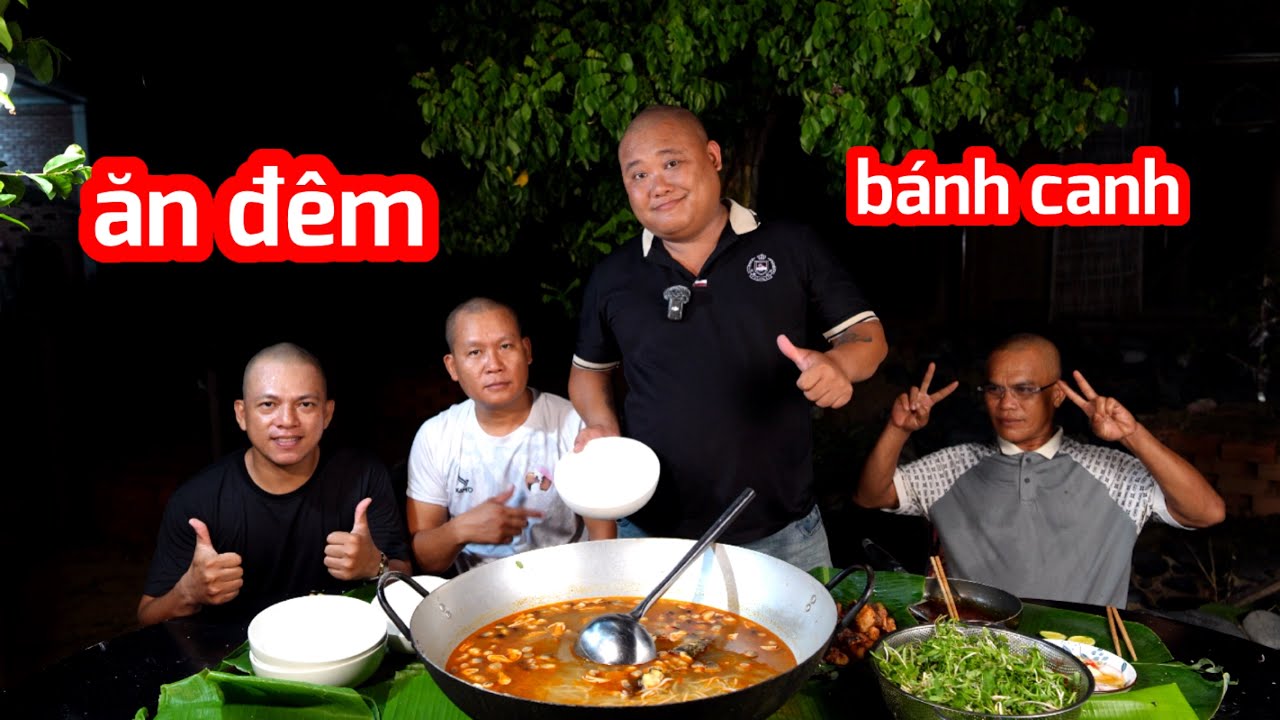 Chảo Bánh Canh Cá Lóc Ăn Đêm | SON DUOC VLOG