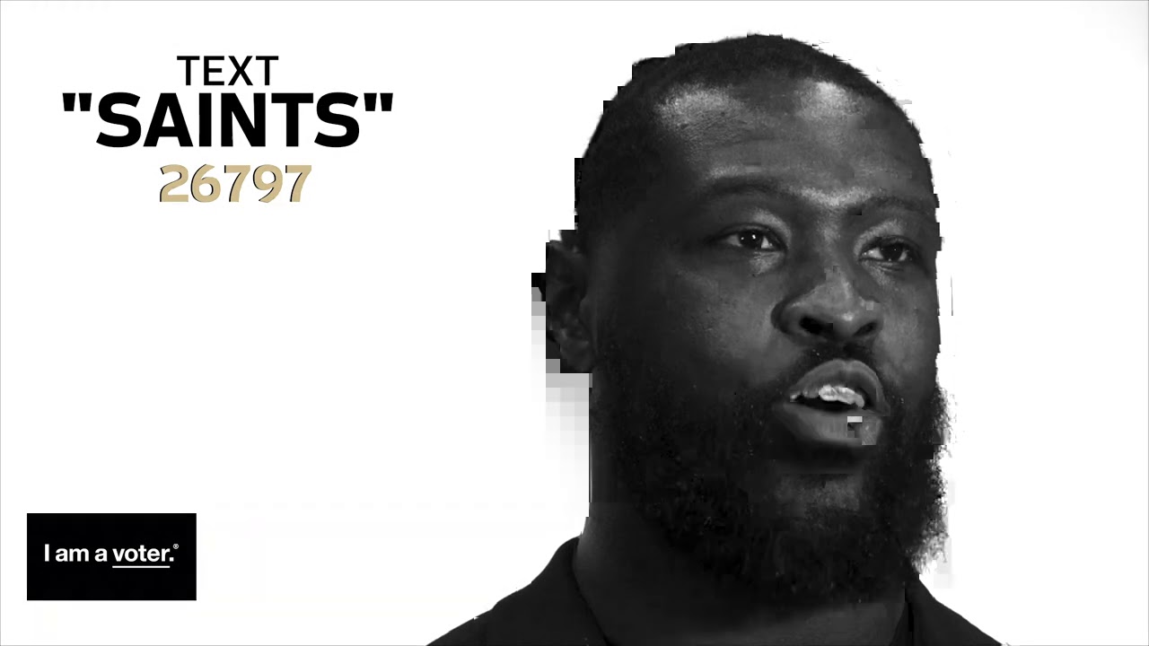Terron Armstead: Voting Prep on National Black Voter Registration Day