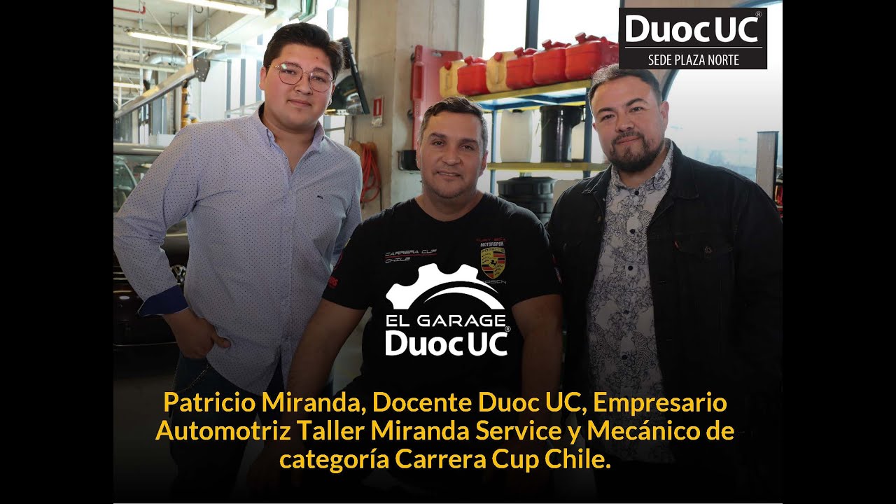 ¿Cómo mantener tu auto como un piloto de carrera? - El Garage de Duoc [C1/T1]
