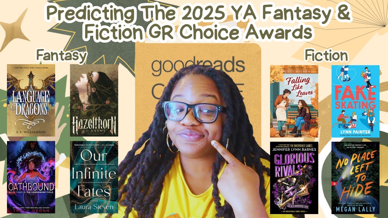 Прогнозируем премию Goodreads Choice Awards 2025 в категории фэнтези и художественная литература ...