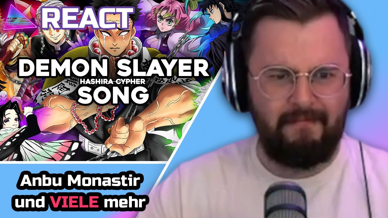 Anbu Monastir - HASHIRA CYPHER [DEMON SLAYER SONG] 🎶 Endless Reaction