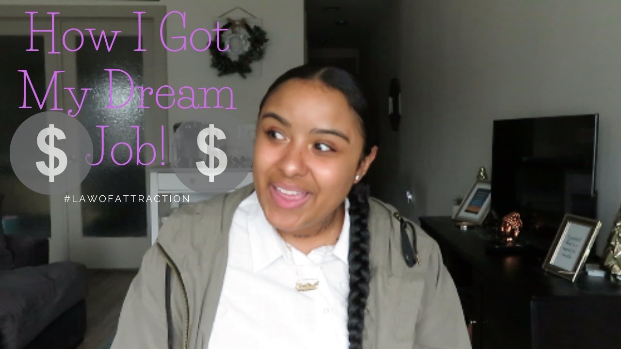 How I Manifested My DREAM Job! #manifestingwithju