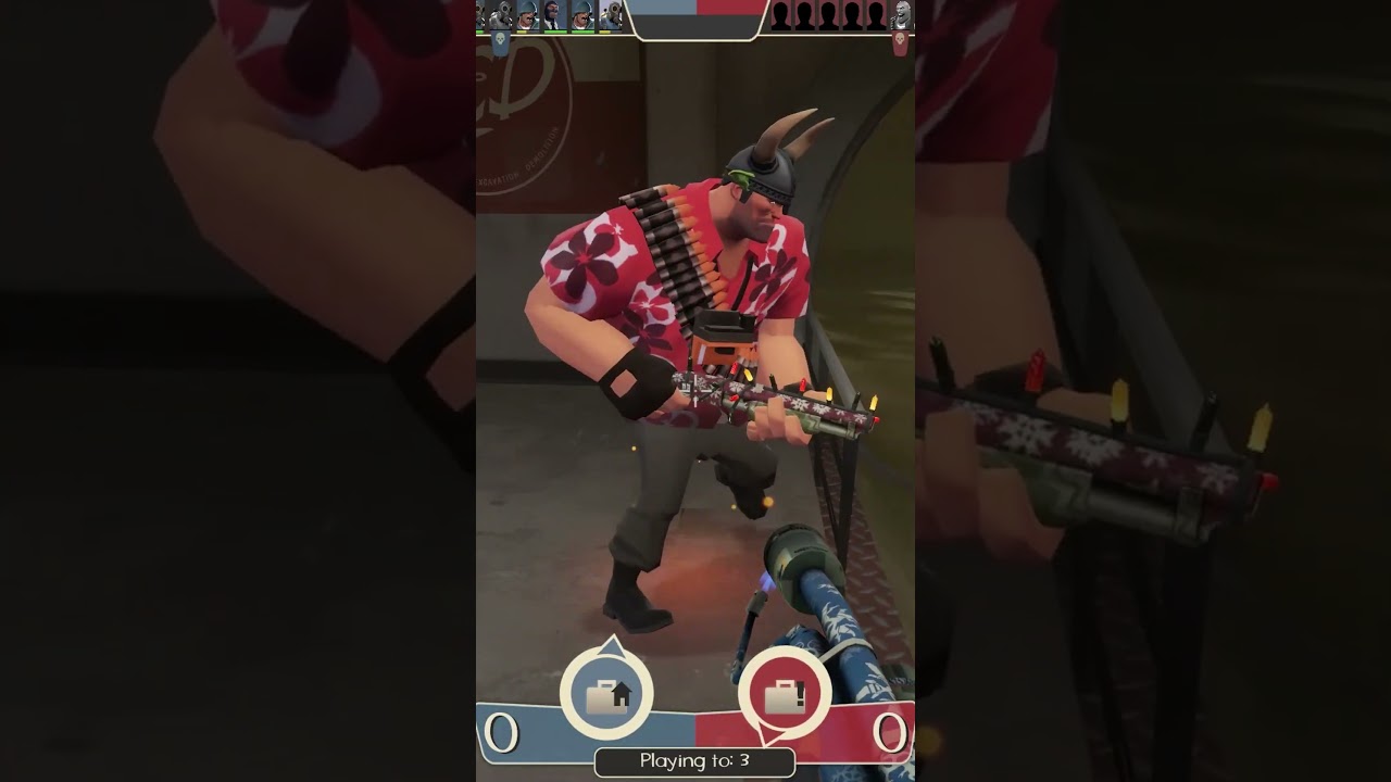 TF2: When you left 1 HP in the fight.
