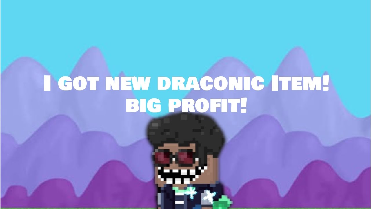 New Draconic Item?! ONLY 500 IN GAME! #growtopia 