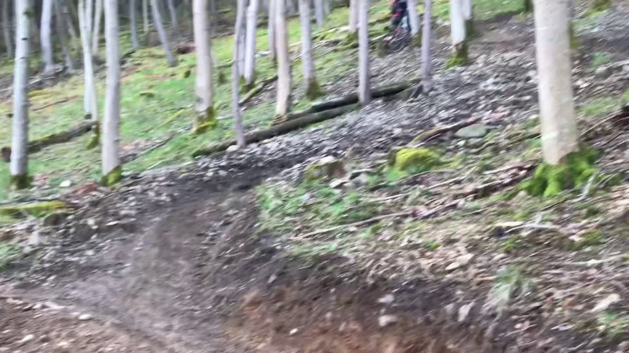 Revamped Lower Gold Run at Innerleithen