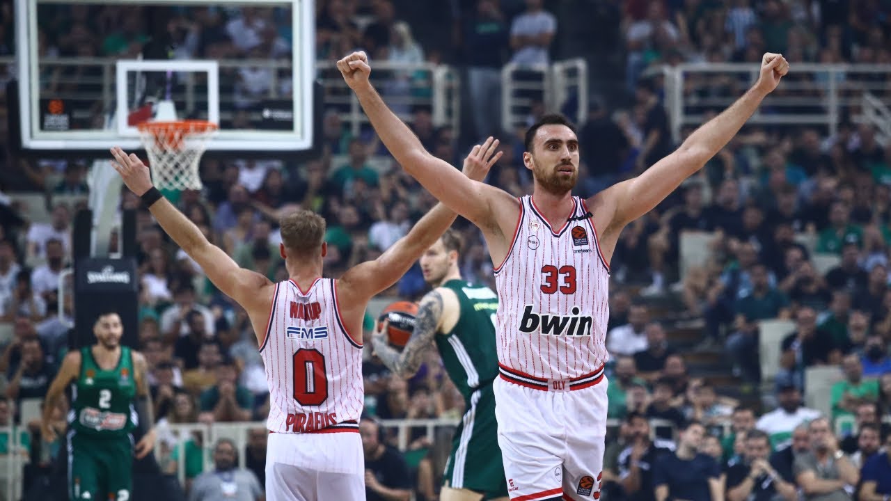 Panathinaikos - Olympiacos 78-88 OT 💪 Nikola Milutinov (15 points, 7 rebounds)