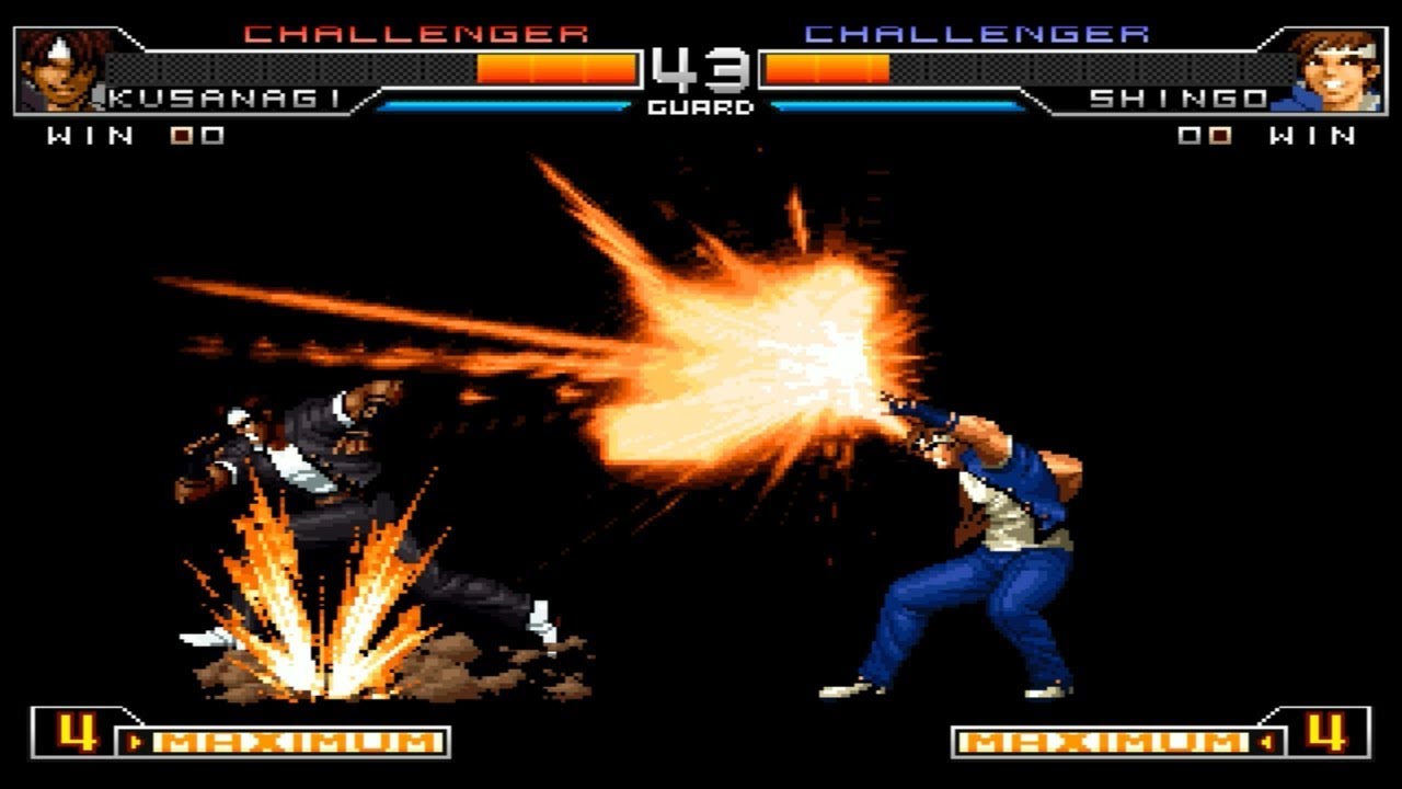 [TAS+VS] Kusanagi VS Shingo Yabuki [KOF2002UM]