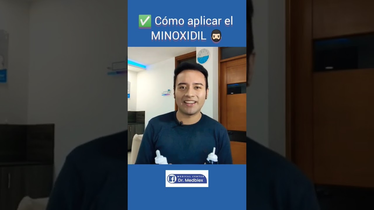 ✅ Cómo aplicar MINOXIDIL en la BARBA 🧔🏻 