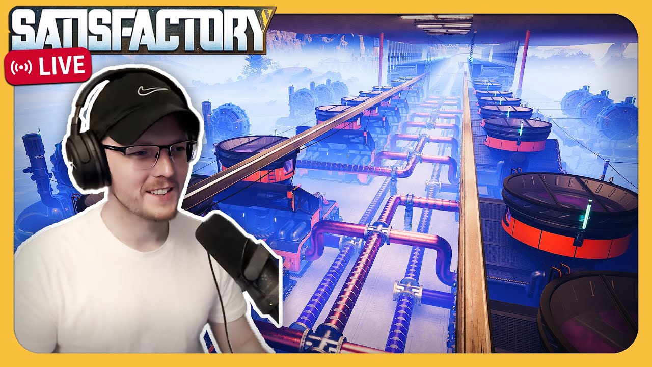So I accidentally made Diluted Fuel... - Let's Play 🔴 Satisfactory LIVE