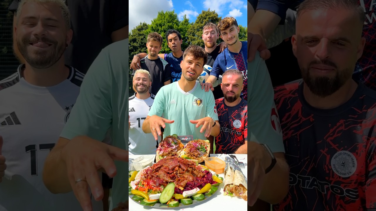 Wer trifft, der isst ⚽️🥙😋 #challenge