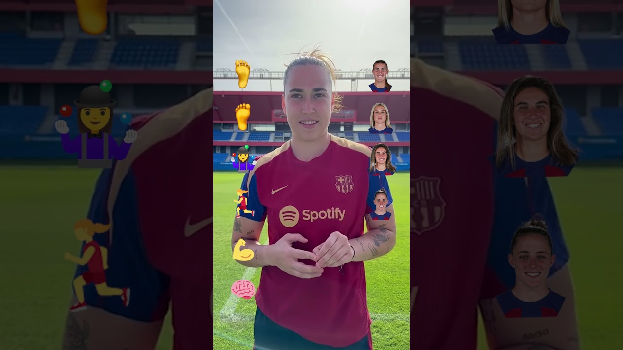 Cata Coll construye la jugadora blaugrana 💯 #shorts