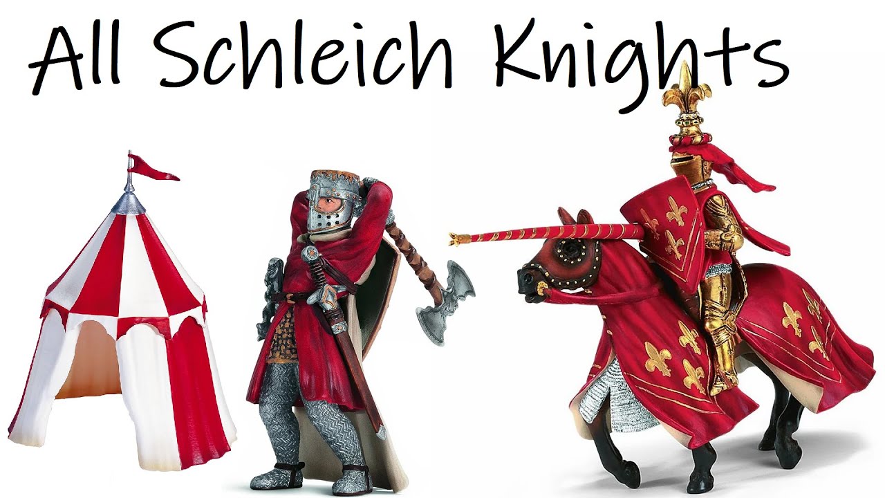 All Schleich Knights (2003-2012)