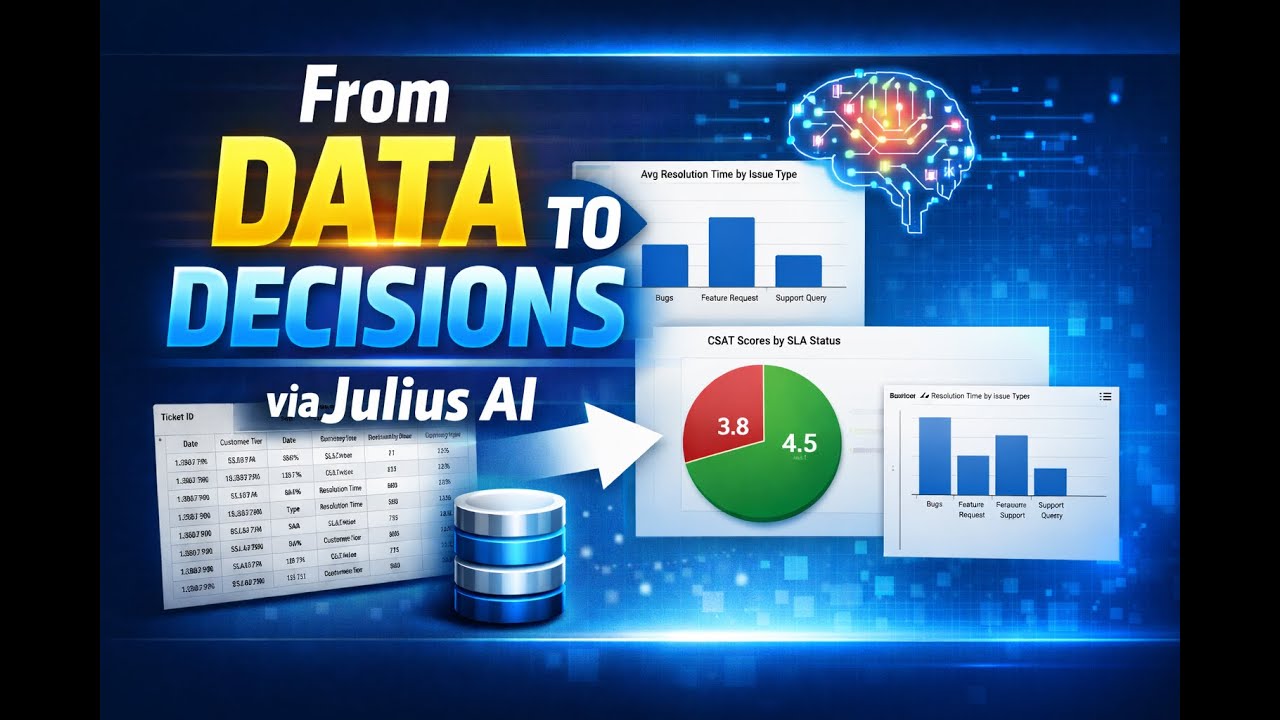From Data to Decisions with Julius AI || Julius AI