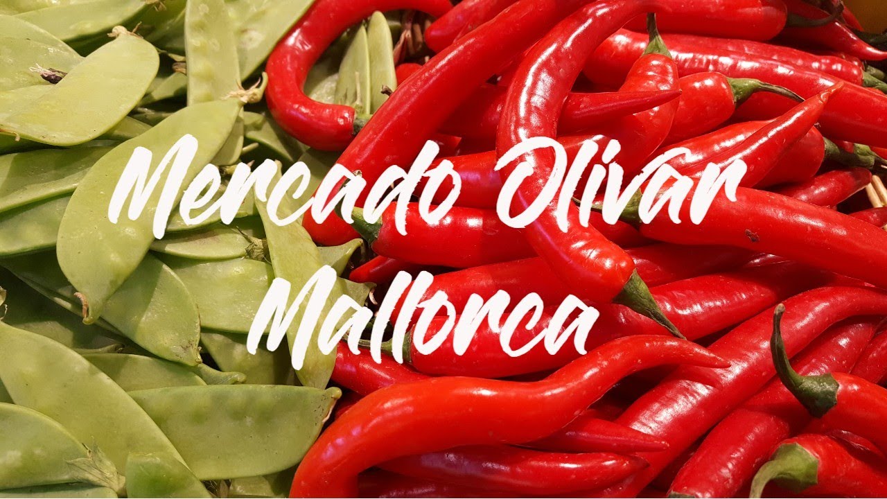 4K Mercado Olivar - Mallorca / Marketplace MALLORCA     🍉🍉🍉🍉